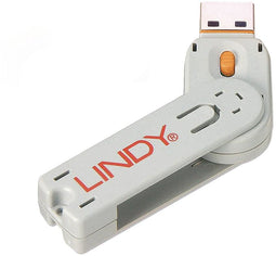 Lindy USB Port Blocker - Overige randapparatuur - USB A - Oranje