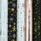 NORDIC LIGHTS Metallic cadeaupapier - Inpakpapier kerst - 3 rollen 150 x 70 cm (3 stuks)