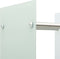 vidaXL - Haardhoutrek - 80x35x120 - cm - glas - zwart