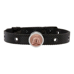 Talent Jewels TJA-5-10-02-2-235 - Uniseks Armband - Elegant en comfortabel - Zwart