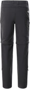 The North Face M RESOLVE CONVERTIBLE PANT - Outdoorbroek Mannen - Afritsbaar - Zwart