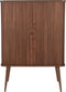 Zuiver Barbier Kast/ Opbergkast Hout Walnoot - Bruin