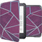 imoshion E-reader Hoesje - Geschikt voor Amazon Kindle (2022) 11th gen, Amazon Kindle (2024) - Design Sleepcover Bookcase - Bordeaux Graphic