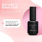 Moods Gellac Starterspakket - Primer Base Coat Top Coat - 8ML - Gellak Polygel - LED Lamp Nagellak