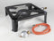 Rothenberger Campingkooktoestel - Gasstel - 1 pit - incl. 1,5 m slang en 50 mbar drukregelaar - Zwart