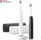 Philips Sonicare 6500 - Elektrische Tandenborstel - Sensitive-opzetborstel - Zwart&Wit (2 stuks)