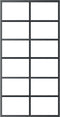 vidaXL - Schuifdeur - met - beslag - 102x205 - cm - aluminium - en - ESG-glas