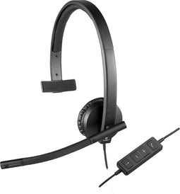 Logitech H570e - Headset - Ruisonderdrukkende microfoon USB-A - Zwart