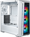 Cooler Master MasterBox 520 - Tower - Gehard glas front- en zijpaneel - Wit