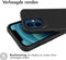 iMoshion Hoesje Geschikt voor iPhone 12 Mini Hoesje Shockproof - iMoshion Rugged Hybrid Carbon Case - Zwart