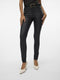 VERO MODA VMSEVEN NW SS SMOOTH COATED PANTS NOOS - Dames Broek - Slim Fit - Gecoat effect - Maat XXL X L32
