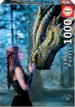 Educa Er was eens (1000) - Puzzel 1000 stukjes - Sprookjeswereld