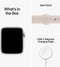 Apple Watch SE (2022) - Smartwatch - Gezondheidsmonitoring en valdetectie - Sterrenlicht Aluminium