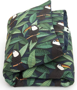 Studio Ditte Toekan dekbedovertrek kinderen 140 x 200 / jungle dieren / meisje / jongen -1 persoons 140x200/220cm