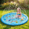 Creative Kids Waterspeelmat 170CM - Watermat Sproeisysteem Onderwaterprint Blauw
