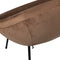 WOOOD Moly Fauteuil - Velvet - Toffee - 74x75x76