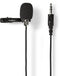 Nedis MICCJ105BK - Lavalier microfoon - Omnidirectioneel - Zwart