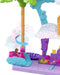 Polly Pocket Pollyville Flamingo Fun Car Wash - Speelfigurenset