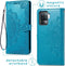 iMoshion Hoesje Geschikt voor Oppo A94 (5G) Hoesje Met Pasjeshouder - iMoshion Mandala Bookcase - Turquoise