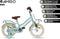 AMIGO Bella Meisjesfiets - Kinderfiets voor Meisjes - 12 Inch 21 cm - Terugtraprem - Groen