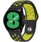 imoshion Siliconen sport bandje - Universeel 20 mm aansluiting - Zwart / Neon Geel