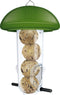 Lona Mezenbollenhouder M4 - Voersilo - 26 cm Groen Transparant