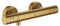 GROHE Grohtherm 1000 Cosmopolitan M - Thermostatische douchekraan - TurboStat EcoJoy - Cool sunrise geborsteld (mat goud)