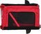 vidaXL - Hondenfietstrailer - oxford - stof - en - ijzer - rood - en - zwart