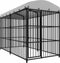 vidaXL - Hondenkennel - voor - buiten - met - dak - 300x150x210 - cm
