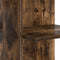 vidaXL - Hoekbureau - met - Opslag - in - Gerookt - Eiken - 140x113,5x75cm