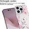 imoshion Hoesje Geschikt voor iPhone 14 Pro Hoesje Siliconen - imoshion Design hoesje - Roze / Blossom Watercolor