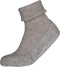 FALKE Cosyshoe - Huissokken - Antislip noppen merinowol - Grijs 3400