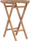 vidaXL - Tuintafel - inklapbaar - 60 - cm - massief - teakhout