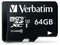 Verbatim Pro U3 - MicroSDXC Geheugenkaart 64GB - UHS-3 voor 4K Video