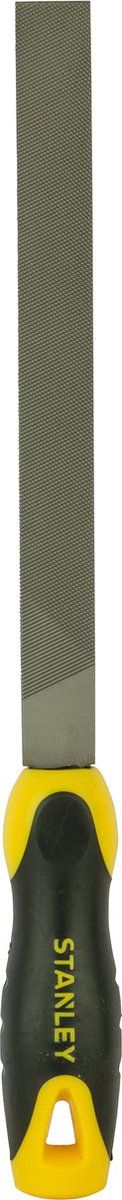 Stanley 0-22-441 - Platte Vijl Bastaard 200mm - Ergonomische handgreep