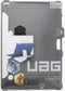 Urban Armor Gear - Metropolis - Backcover - Extra stevige bescherming - Zwart