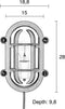Zuiver Navigator - Wandlamp - Industrieel ontwerp - Zwart