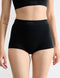 sloggi Double Comfort - Dames Short Comfort slip - Badstof kruisje - Zwart