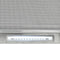 vidaXL Afzuigkap inbouw slank 480 m³/u aluminium roestvrij staal
