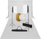 vidaXL - Fotostudioset - met - softboxlampen, - achtergrond - en - reflector