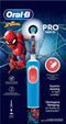 Oral-B Pro Kids - Elektrische Tandenborstel - 2 Poetsstanden - Spiderman (1 stuk)