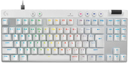 Logitech G Pro X TKL Rapid - Bedraad Gaming Toetsenbord - Magnetisch-mechanische schakelaars - Wit
