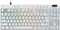Logitech G Pro X TKL Rapid - Bedraad Gaming Toetsenbord - Magnetisch-mechanische schakelaars - Wit