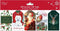Kerstpapier Set - 8 Rollen 200 cm x 70 cm - Inclusief 40 Luxe Labels - Multikleur