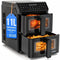 Strex Airfryer Dubbele Mand 11L XXL - Heteluchtfriteuse 2500W - 13 Kookprogramma's - Dual Basket