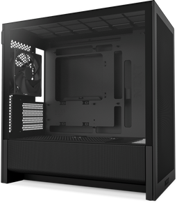 NZXT H3 Flow - Midi Tower PC - Micro-ATX Mini-ITX - Gehard glas Zwart
