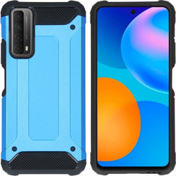 iMoshion Hoesje Geschikt voor Huawei P Smart (2021) Hoesje - iMoshion Rugged Xtreme Backcover - Lichtblauw