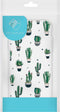 iMoshion Hoesje Geschikt voor Samsung Galaxy S22 Hoesje Siliconen - iMoshion Design hoesje - Transparant / Allover Cactus