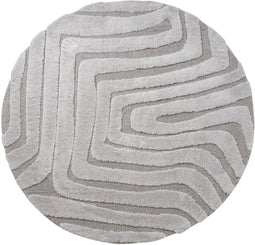 Vloerkleed Lima Beige Rond ø160 cm