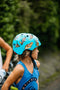 Mini Hornit Lids Fietshelm voor Kinderen met LED achterlicht - Super Sloth (S)